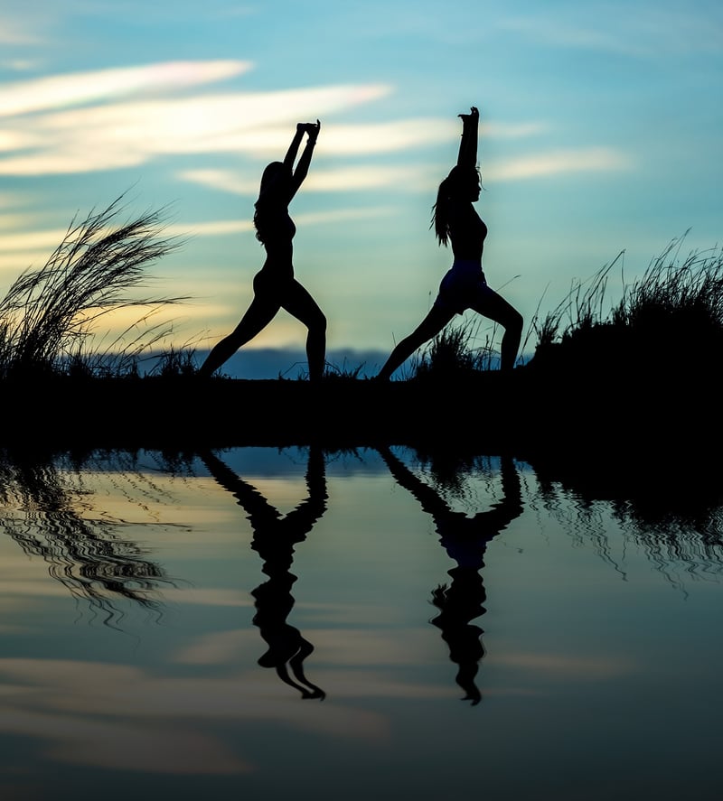 Supported Bridge Pose